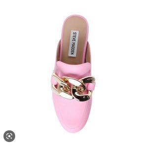 New never worn Steve Madden Mules Kiki pink flats